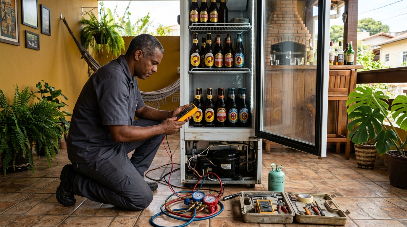Conserto de Cervejeira em Uberlândia-MG